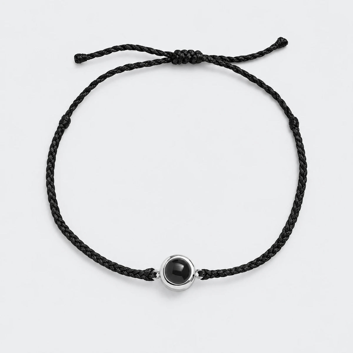 Handmade Personalized Circle Photo Bracelet