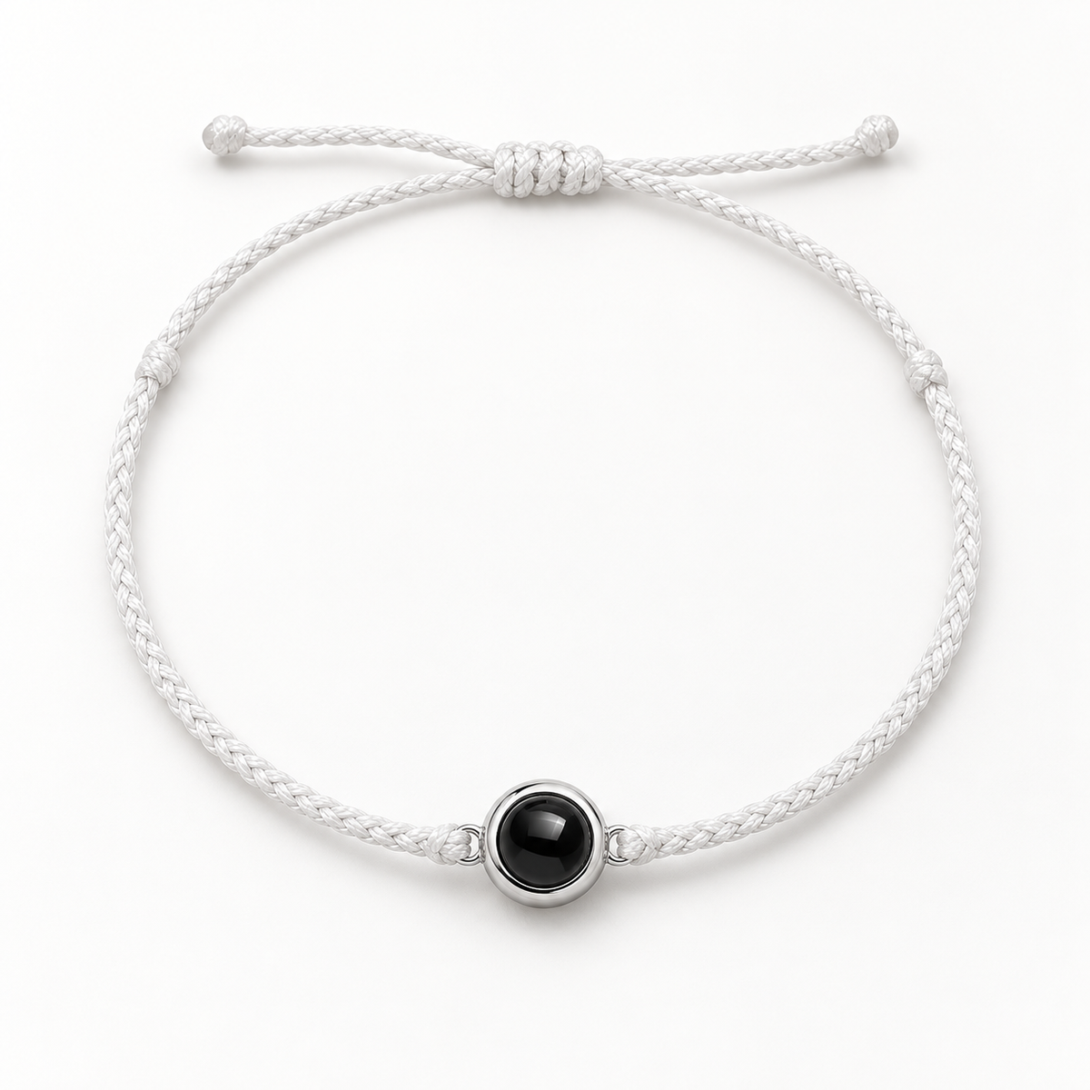 Handmade Personalized Circle Photo Bracelet