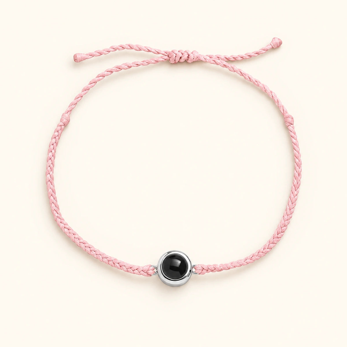 Handmade Personalized Circle Photo Bracelet